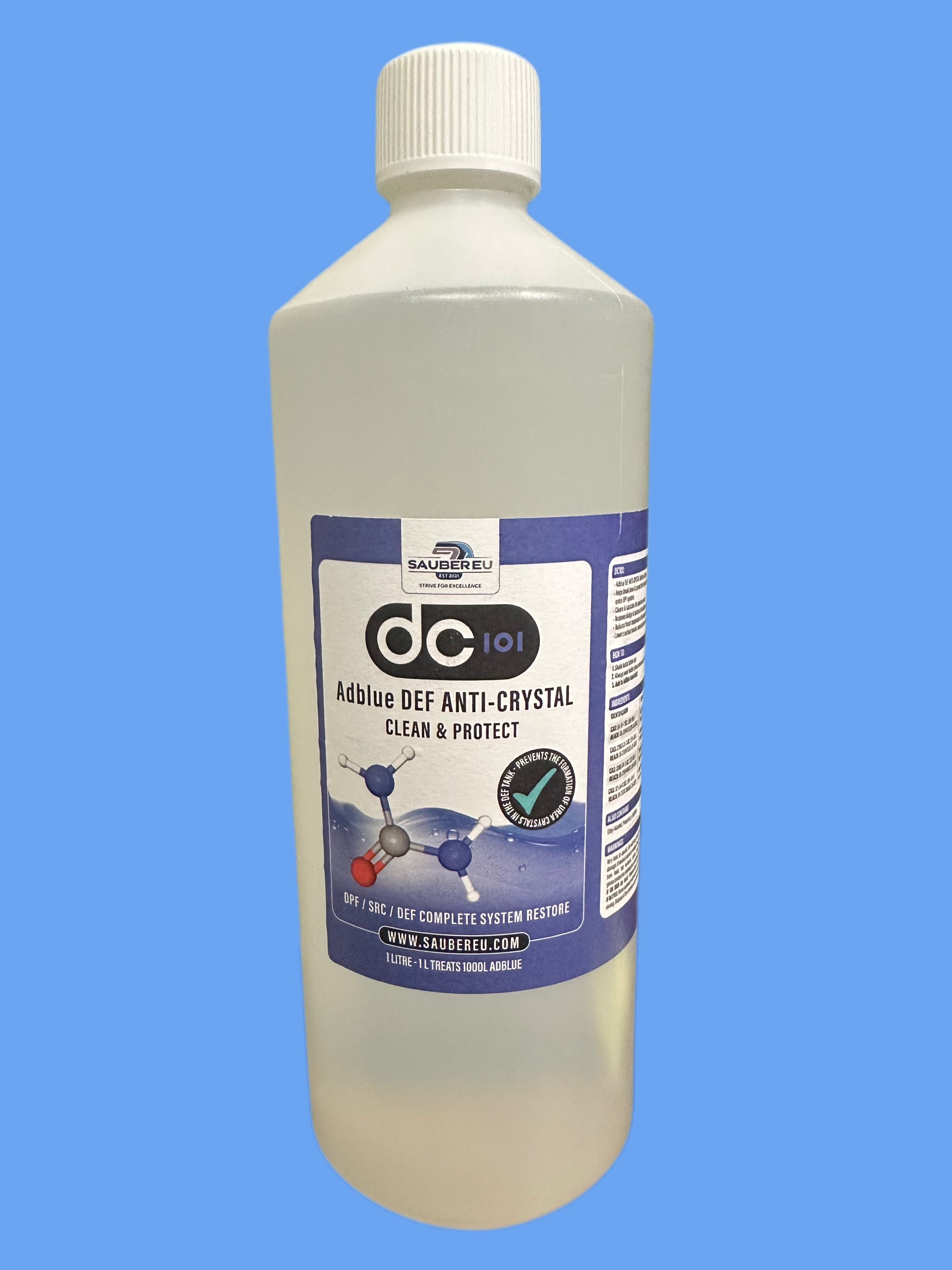 DC101 DEF Anti-Crystal Cleaner & Protectant 1 Liter Bottle – Redneck Diesel