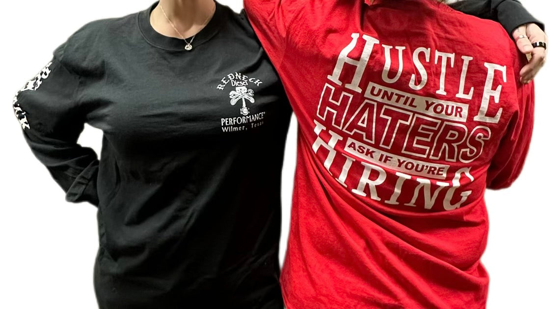 "Hustle Until Your Haters Ask If Your Hiring" Long Sleeve