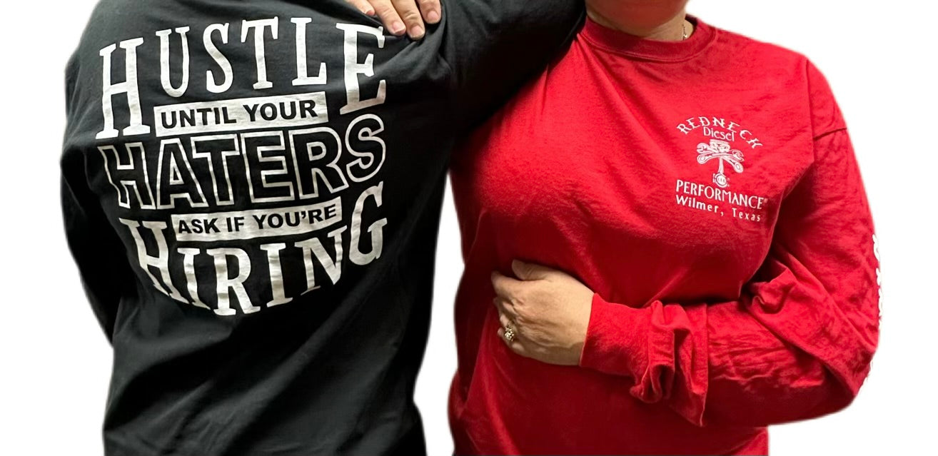 "Hustle Until Your Haters Ask If Your Hiring" Long Sleeve