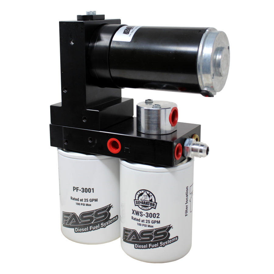 FASS FUEL SYSTEM TITANIUM SIGNATURE SERIES DIESEL FUEL LIFT PUMP 250GPH (TS 250G)