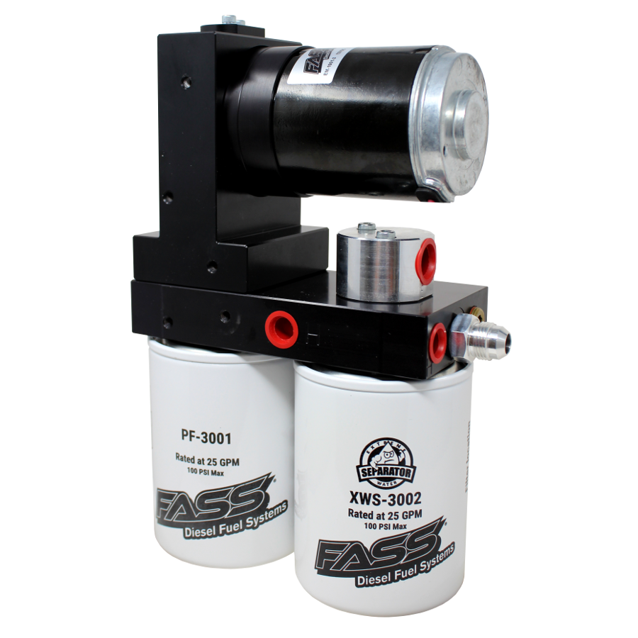 FASS FUEL SYSTEM TITANIUM SIGNATURE SERIES DIESEL FUEL LIFT PUMP 165GPH (TS 165G)